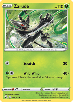 Zarude 27/264 — Fusion Strike