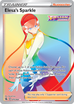 Elesa's Sparkle 275/264 — Fusion Strike