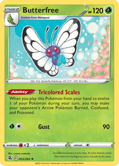 Butterfree 3/264 — Fusion Strike