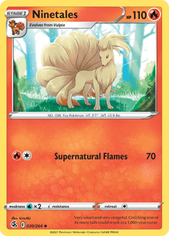 Ninetales 30/264 — Fusion Strike