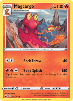 Magcargo 35/264 — Fusion Strike