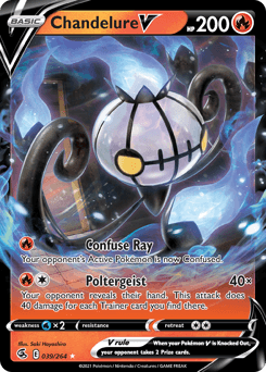 Chandelure V 39/264 — Fusion Strike