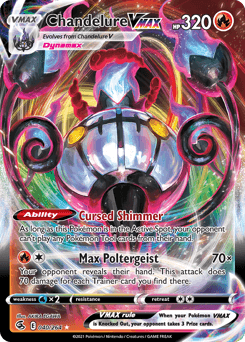 Chandelure VMAX 40/264 — Fusion Strike