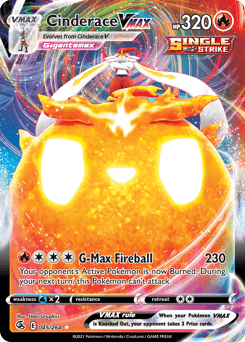 Cinderace VMAX 45/264 — Fusion Strike