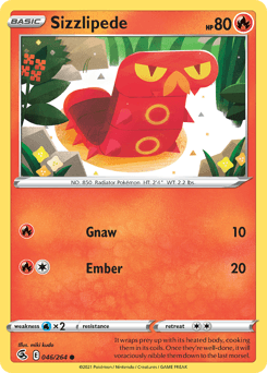 Sizzlipede 46/264 — Fusion Strike