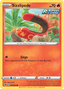 Sizzlipede 47/264 — Fusion Strike