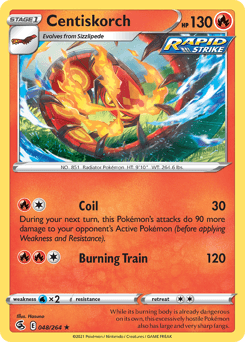 Centiskorch 48/264 — Fusion Strike