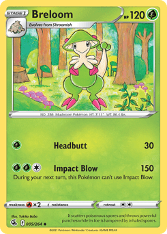 Breloom 5/264 — Fusion Strike