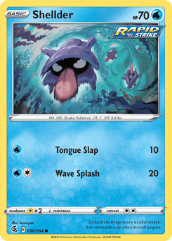 Shellder 50/264 — Fusion Strike