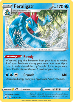 Feraligatr 57/264 — Fusion Strike
