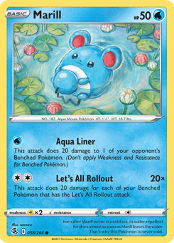 Marill 58/264 — Fusion Strike