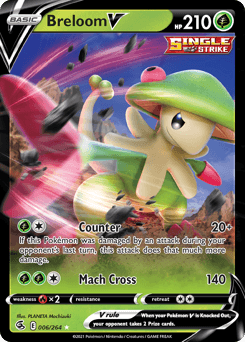 Breloom V 6/264 — Fusion Strike
