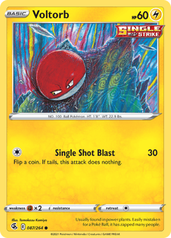 Voltorb 87/264 — Fusion Strike