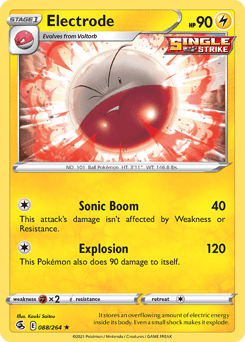 Electrode 88/264 — Fusion Strike