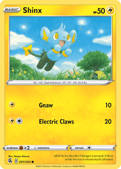 Shinx 91/264 — Fusion Strike