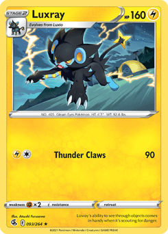 Luxray 93/264 — Fusion Strike