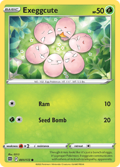 Exeggcute 1/172 — Brilliant Stars