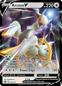 Arceus V 122/172 — Brilliant Stars
