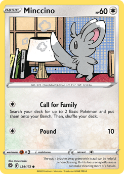 Minccino 124/172 — Brilliant Stars