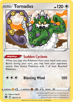 Tornadus 126/172 — Brilliant Stars