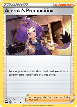 Acerola's Premonition 129/172 — Brilliant Stars