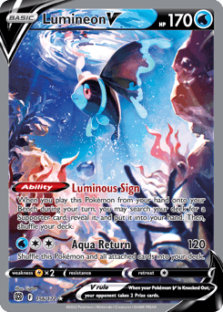 Lumineon V 156/172 — Brilliant Stars