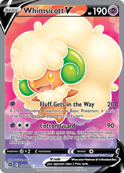 Whimsicott V 160/172 — Brilliant Stars