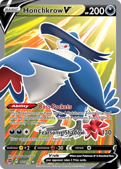 Honchkrow V 161/172 — Brilliant Stars
