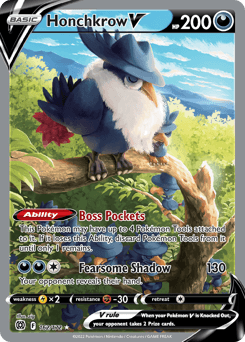 Honchkrow V 162/172 — Brilliant Stars