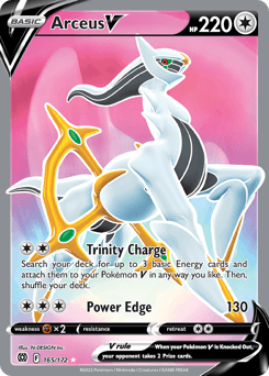 Arceus V 165/172 — Brilliant Stars