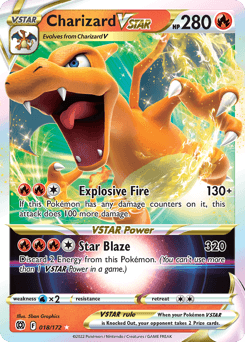 Charizard VSTAR 18/172 — Brilliant Stars