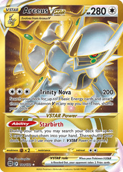 Arceus VSTAR 184/172 — Brilliant Stars