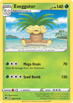 Exeggutor 2/172 — Brilliant Stars