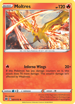 Moltres 21/172 — Brilliant Stars