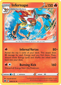 Infernape 26/172 — Brilliant Stars