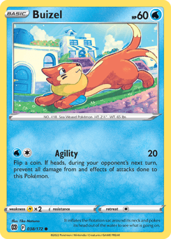 Buizel 38/172 — Brilliant Stars