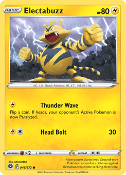 Electabuzz 46/172 — Brilliant Stars