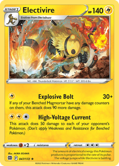 Electivire 47/172 — Brilliant Stars