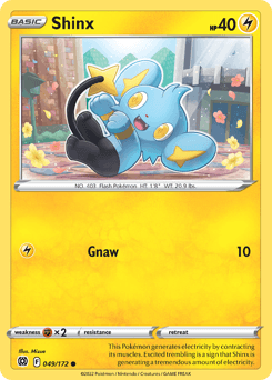 Shinx 49/172 — Brilliant Stars