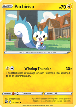 Pachirisu 52/172 — Brilliant Stars