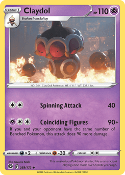 Claydol 59/172 — Brilliant Stars