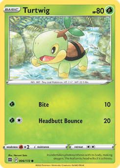 Turtwig 6/172 — Brilliant Stars