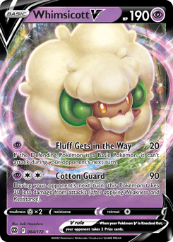 Whimsicott V 64/172 — Brilliant Stars