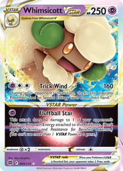 Whimsicott VSTAR 65/172 — Brilliant Stars