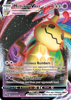 Mimikyu VMAX 69/172 — Brilliant Stars