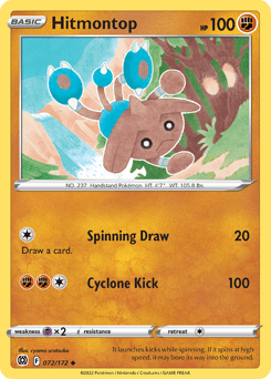 Hitmontop 72/172 — Brilliant Stars