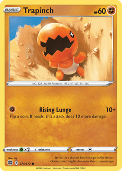 Trapinch 74/172 — Brilliant Stars