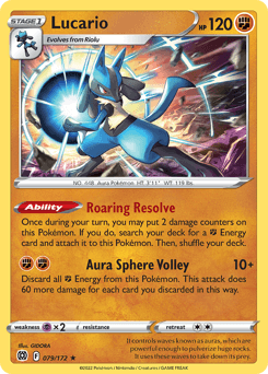 Lucario 79/172 — Brilliant Stars