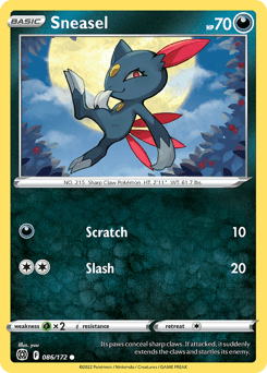 Sneasel 86/172 — Brilliant Stars
