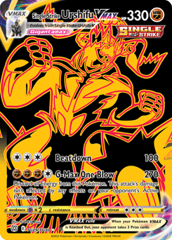 Single Strike Urshifu VMAX TG29/30 — Brilliant Stars Trainer Gallery